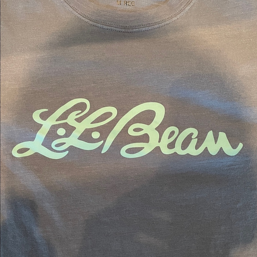 L.L. Bean Women’s Purple/Blue Long Sleeve Tee, Size M, Like New - Picture 4 of 4